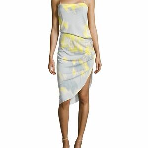 Halston Heritage Asymmetrical Dress